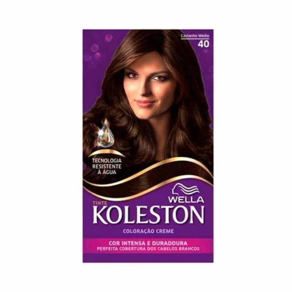 Tintura Koleston Kit Gloss Castanho Médio 40