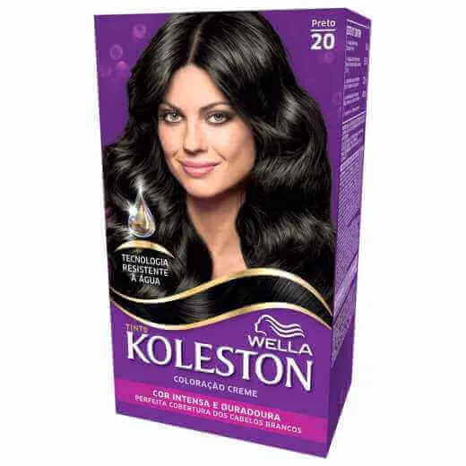 Tintura Koleston Kit Gloss Preto 20