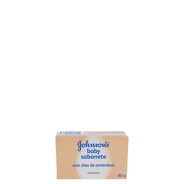 Sabonete Johnson Baby Óleo De Amêndoas 80g