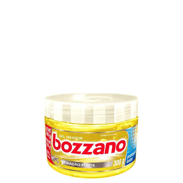 Gel Fixador Bozzano Proteçãor Solar Amarelo 300g