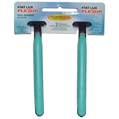 Aparelho De Barbear Fiat Lux Cabo Emborrachado Com2