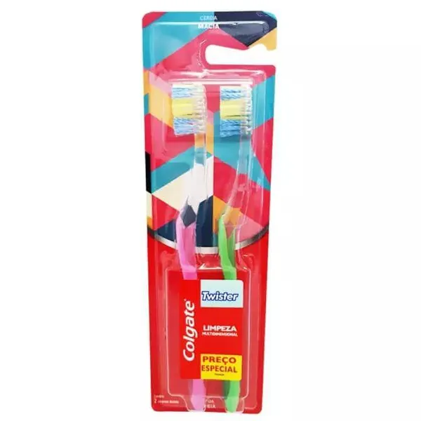 Escova Dental Colgate Twister Macia Lv2 Pg1