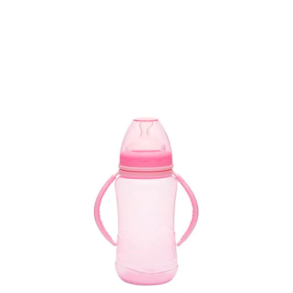 Mamadeira Kuka Big Aquarela Orto Rosa 330ml T2