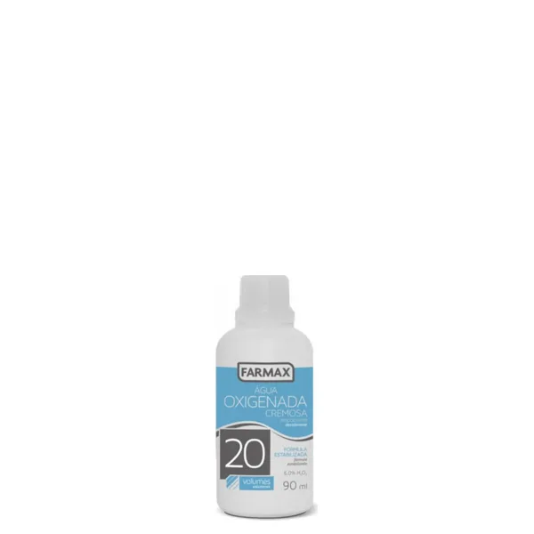 Água Oxigenada Descolorante Farmax Cremosa Volume20 90ml