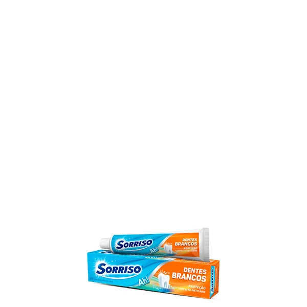 Creme Dental Sorriso Dentes Brancos 90g