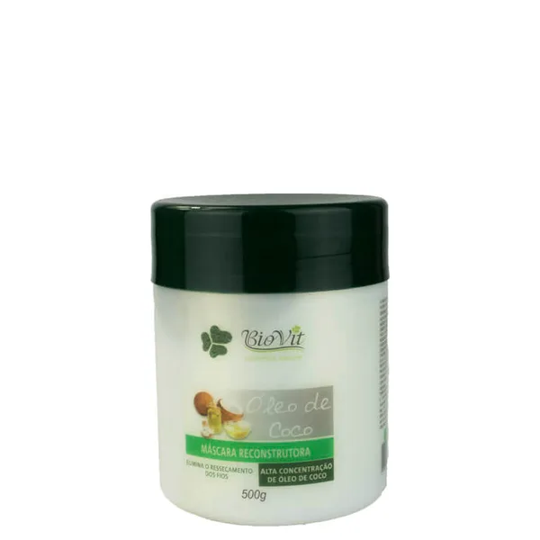 Máscara Biovit Óleo De Coco 500g