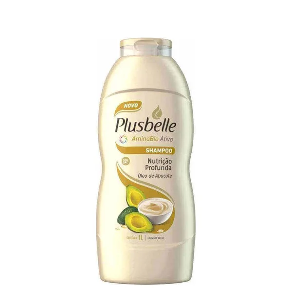 Shampoo Plusbelle Óleo De Abacate 1L