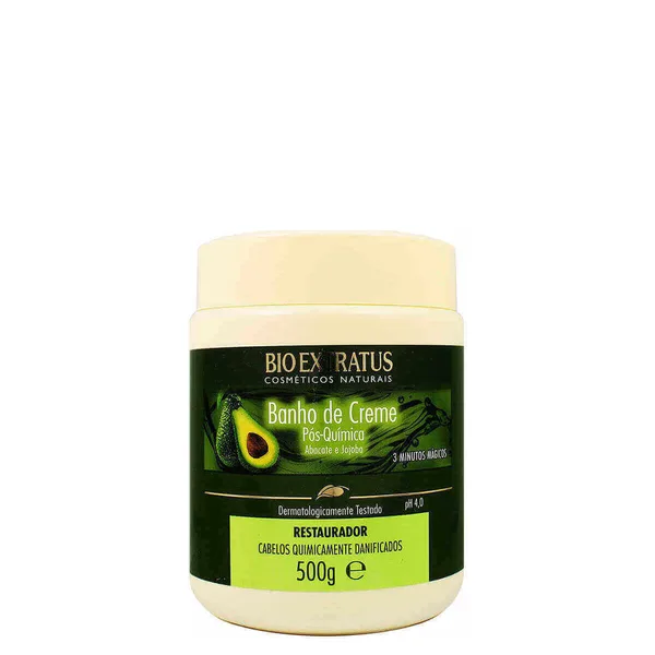 Creme Capilar Bio Extratus Pós Química Abacate 500g