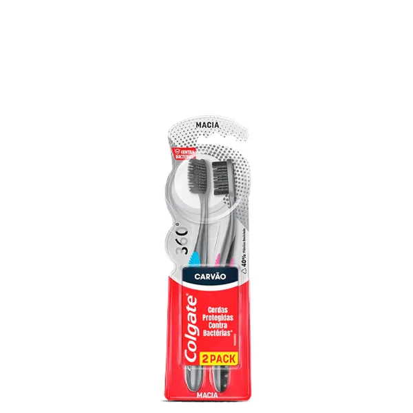 Escova Dental Carvão Limpeza Profunda Colgate 360g