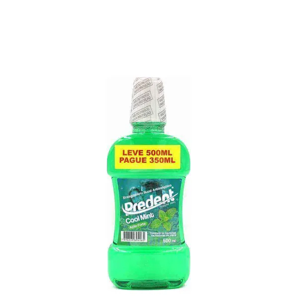 Antisséptico Bucal Predent Fort Leve 500ml Pague 350ml