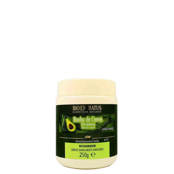 Creme Capilar Bio Extratus Pós Química Abacate 250g