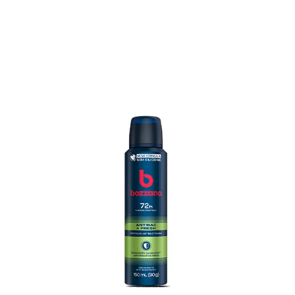 Desodorante Aerossol Antibacteriano Fresh Bozzano 150ml