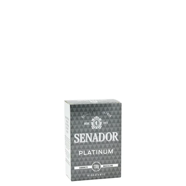 Sabonete Senador Platinun 130g