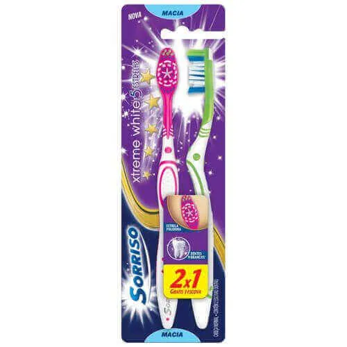 Escova Dental Sorriso 5 Estrelas Leve2 Pague1