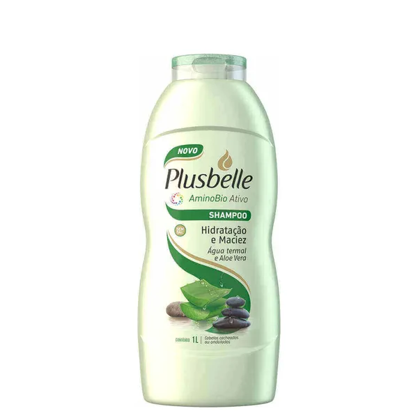 Shampoo Plusbelle Água Térmica Aloe Vera 1L