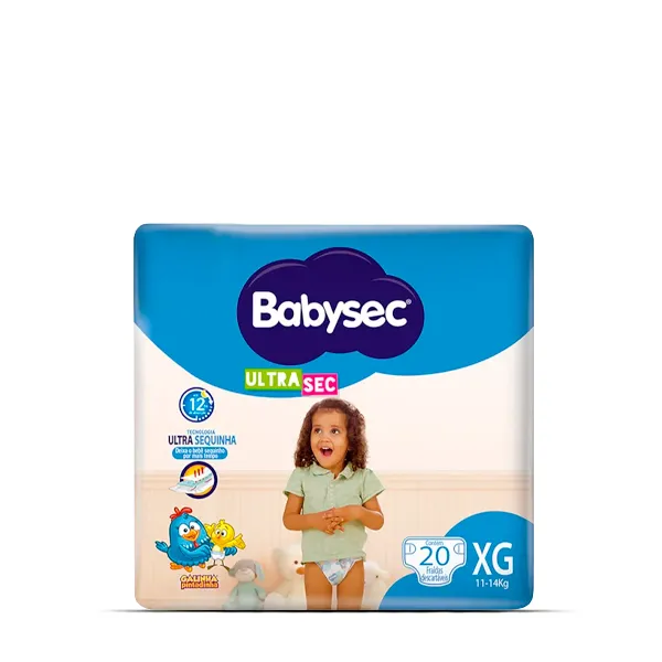 Fralda Babysec Ultrasec XG 20un