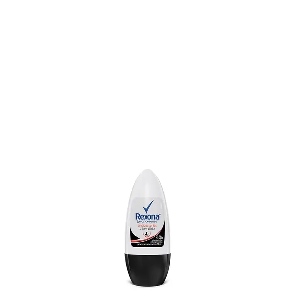 Desodorante Rexona Roll On Feminino Antibacteriano Inv 50ml