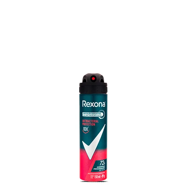 Desodorante Aerossol Antibacteriano Protection Rexona 150ml