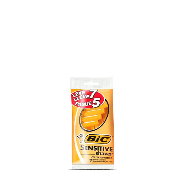 Aparelho de Barbear Bic Sensitive Shaver Leve7 Pague5