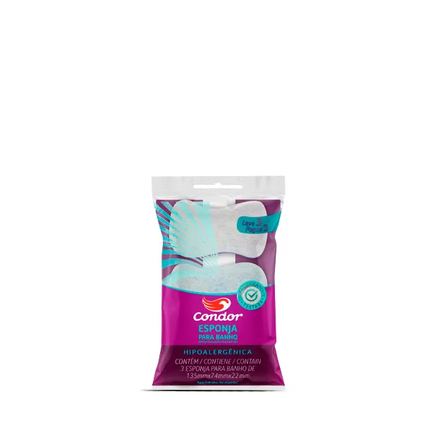 Esponja Para Banho Condor Leve 3 Pague 2