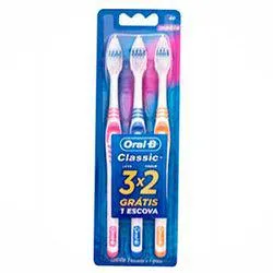 Escova Dental Oral B Classic 40 Leve3 Pague2