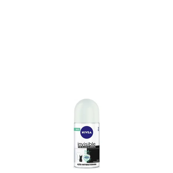 Desodorante Nivea Roll On Bw Fresh Feminino 50ml