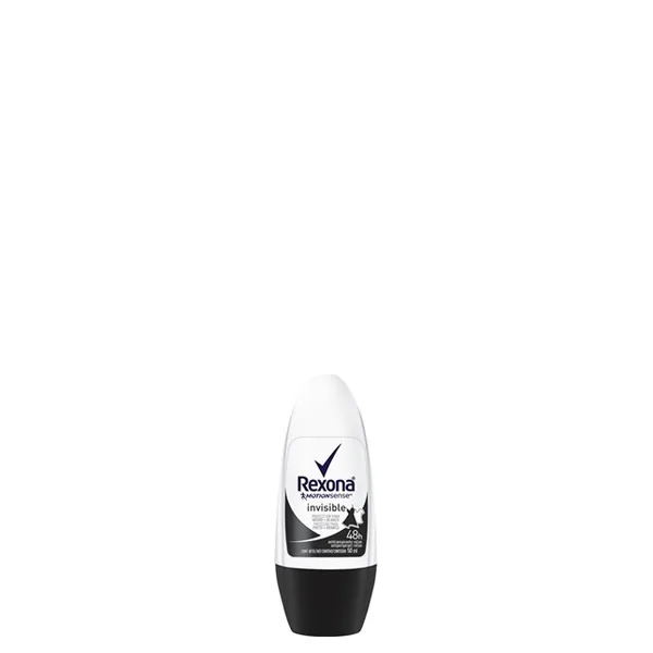 Desodorante Rexona Roll On Feminino Invisible 50ml