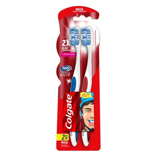 Escova Dental Colgate 360° Luminous Leve2 Pague1