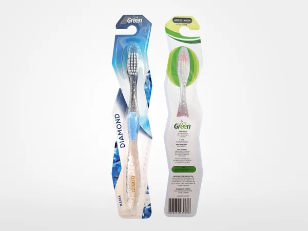 Escova Dental Green Adulto Diamond Macia