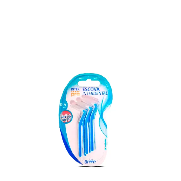 Escova Interdental Azul Green 0.4MM
