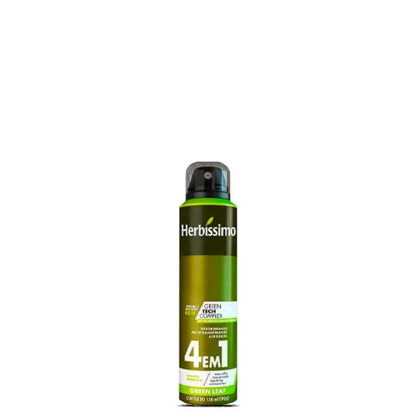 Desodorante Aerossol Herbíssimo 4x1 Green Leaf 150ml