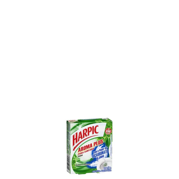 Pedra Sanitária Harpic Pinho Plus 25g