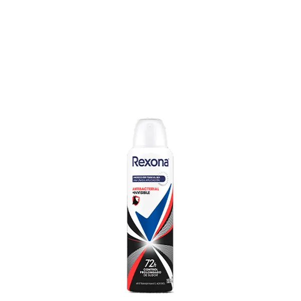 Desodorante Aerossol Antibacteriano Invisible Rexona 150ml