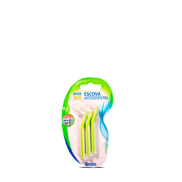 Escova Interdental Verde Green 0.6mm