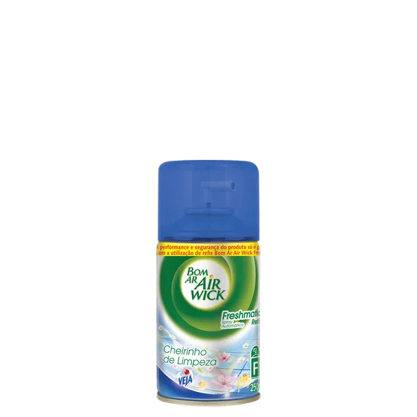 Bom Ar Freshmatic Cheirinho de Limpeza Refil 250ml