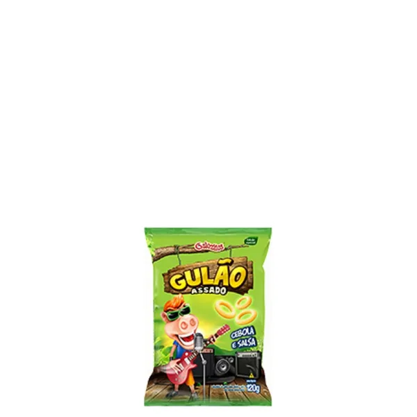 Salgadinho Gulão Assado Cebola e Salsa 120g