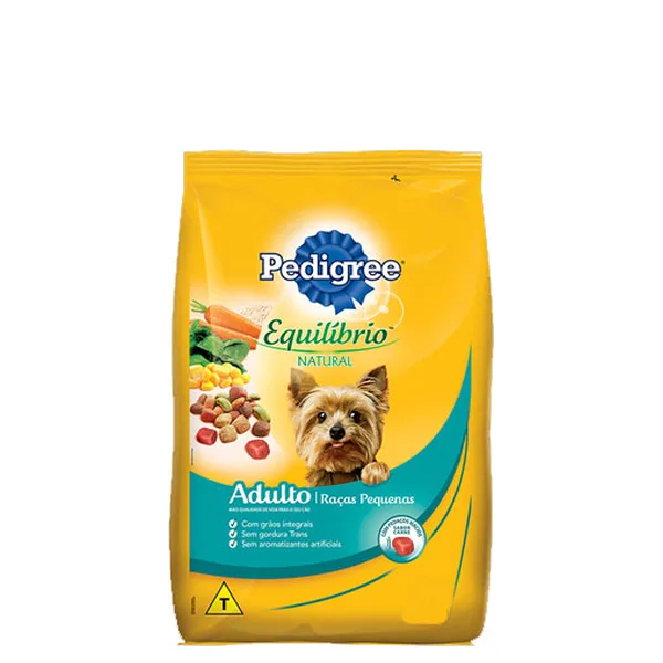 Ração Pedigree Equilíbrio Natural Raças Pequenas 1kg