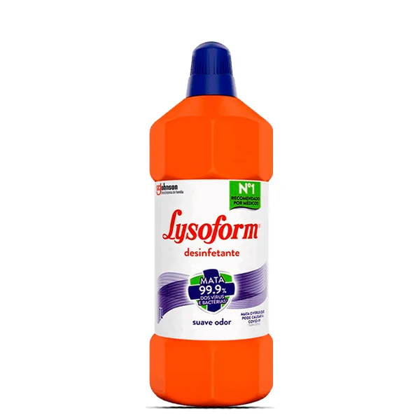 Desinfetante Lysoform Suave Odor 1L