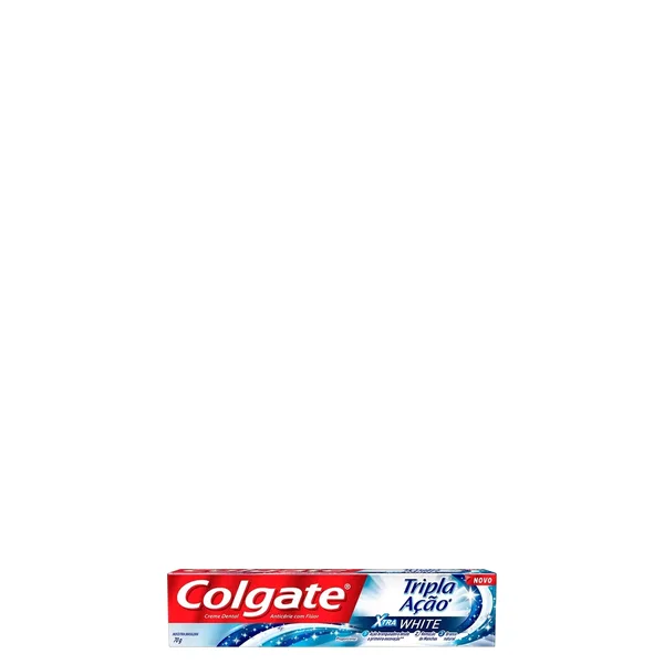 Creme Dental Colgate Tripla Ação Xtra White 70g