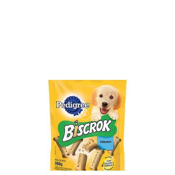 Ração Pedigree Biscrok Filhote 300g