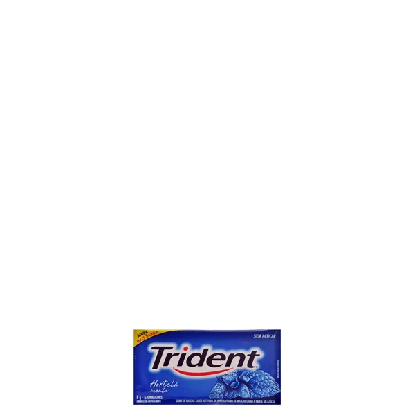 Chicletes Trident Hortelã 8g