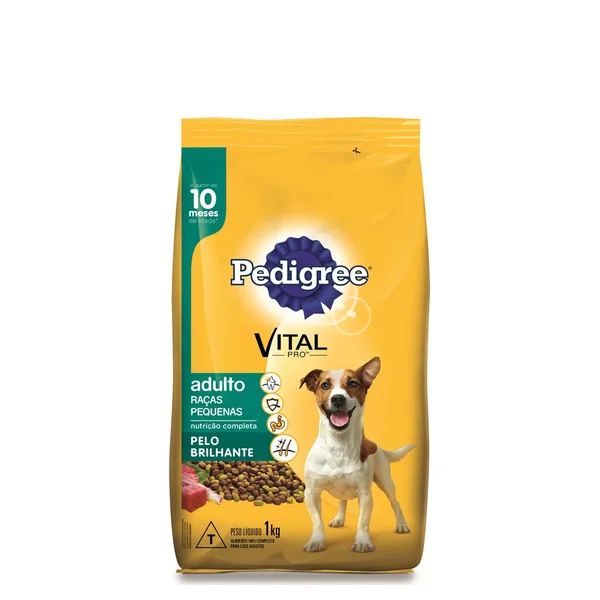 Ração Pedigree Raças Pequenas Adulto 1kg