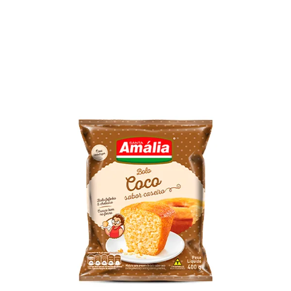 Mistura Para Bolo Coco Amália 400g
