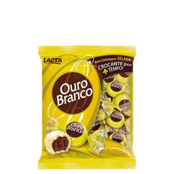 Bombom Lacta Ouro Branco 1kg