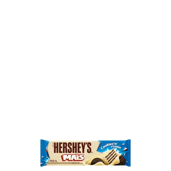 Chocolate Hershey's Mais Cookies Cream 115g