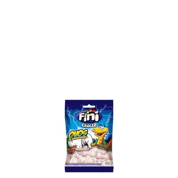 Chicletes Fini Ovos Dinossauro 100g