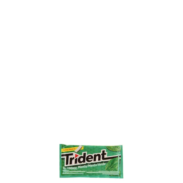 Chicletes Trident Menta 8g