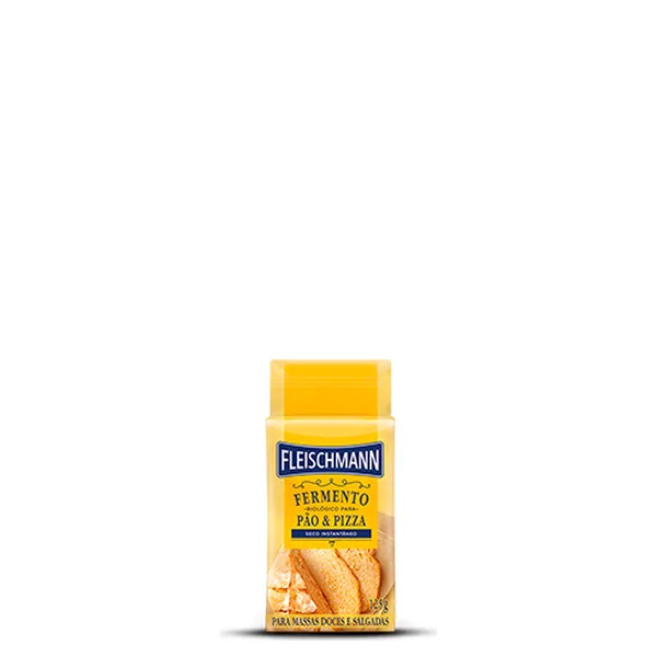 Fermento Fleischmann Biologico Sachê 125g