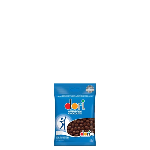 Amendoim Dori Confeitado Chocolate 100g