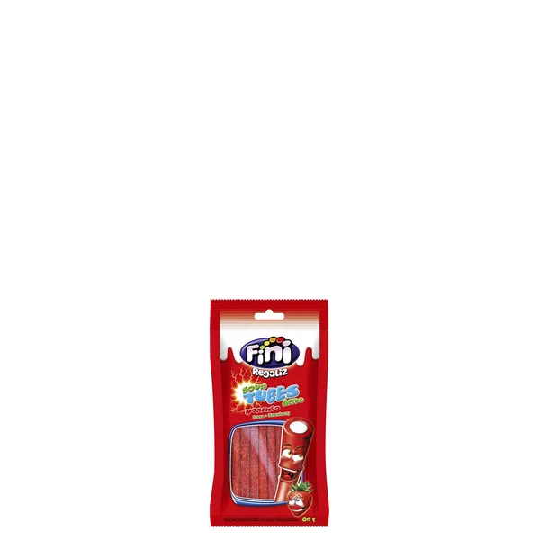 Bala Fini Tubo Morango Cítrico 80g